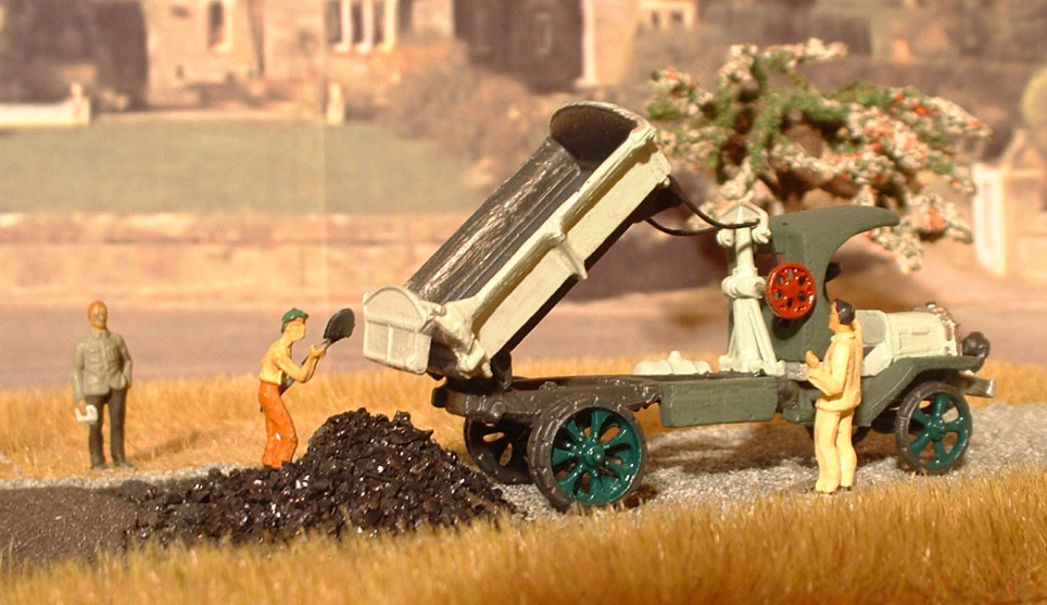 Straenbau vor 100 Jahren