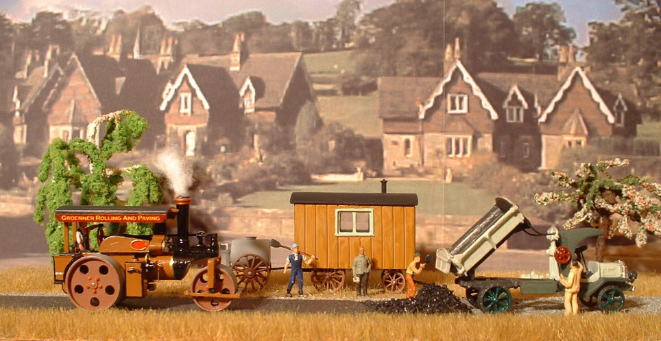 Straenbau vor 100 Jahren